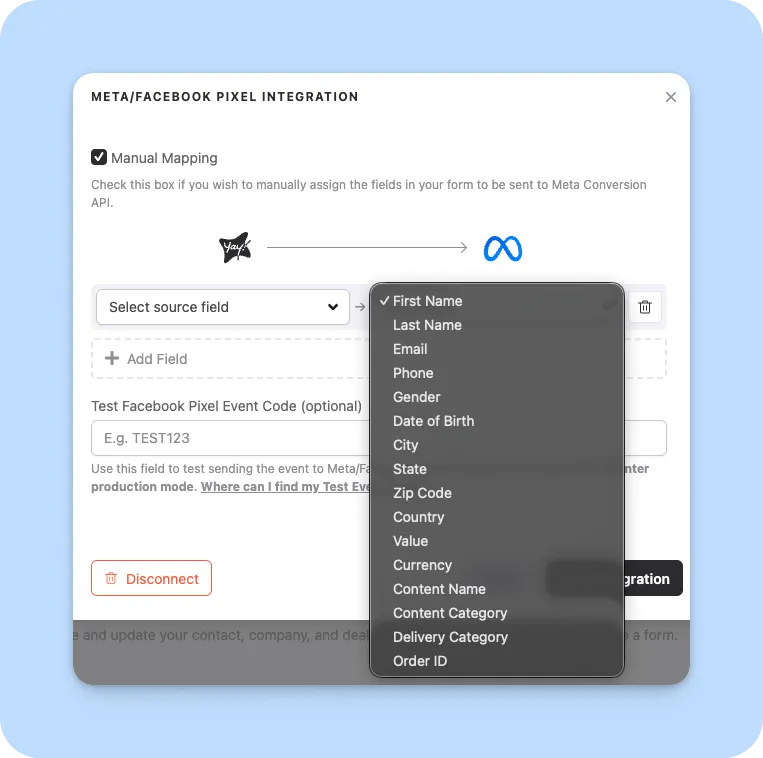 Melhorias no Facebook Pixel