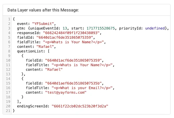 Melhorias na Integração com GTM - Envio de Dados do Evento para Integrações GTM
