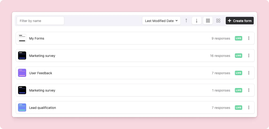 Apresentando a Nova Visualização de Formulários em Lista