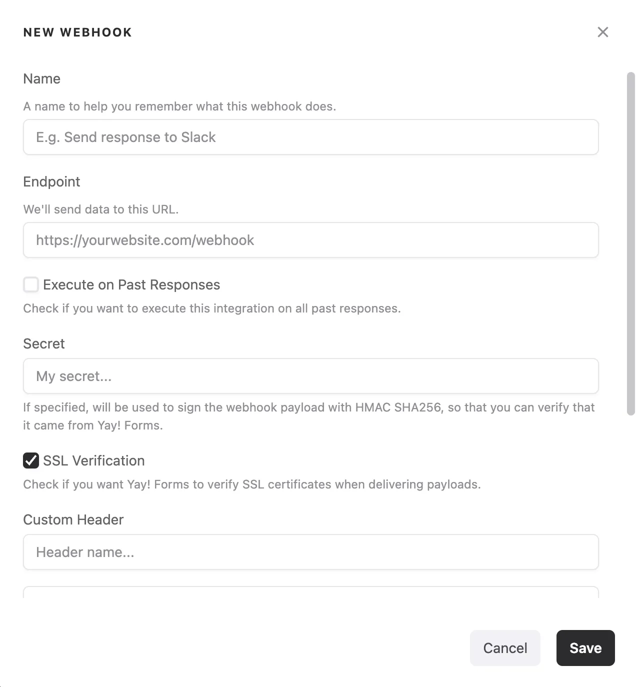 Apresentamos a Execução Opcional de Webhooks Retrospectivos